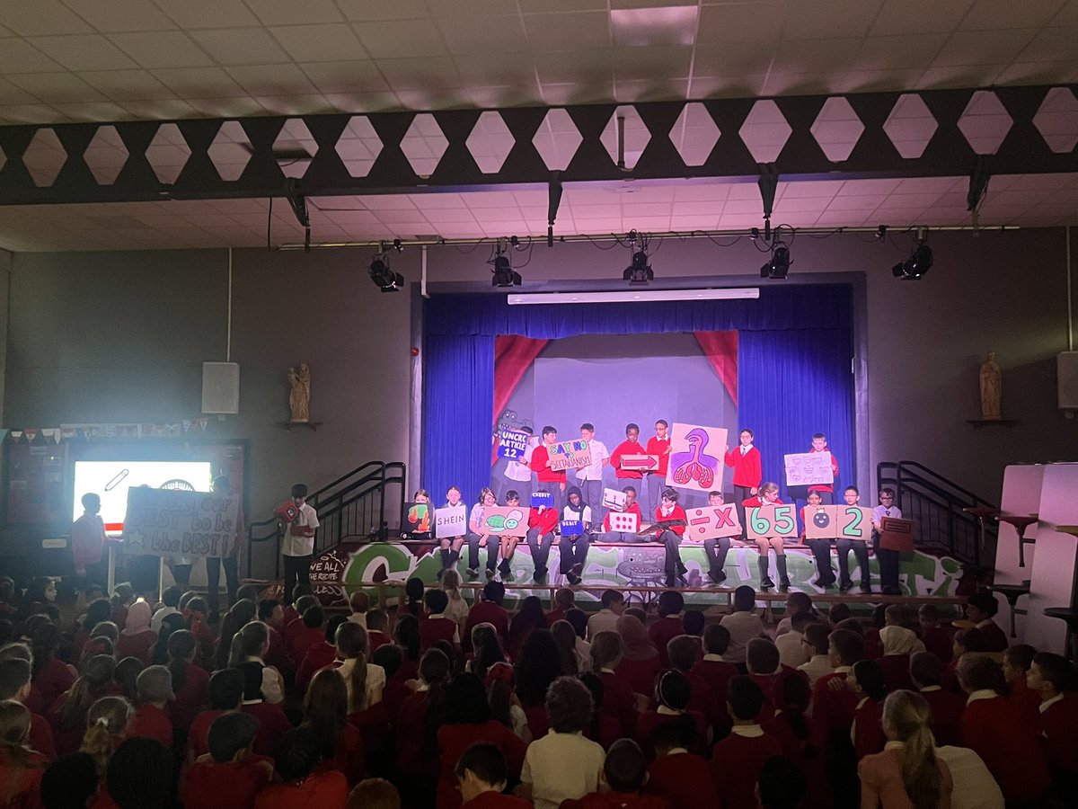 MrArcariCCPS's tweet photo. Absolutely blown away by P7A’s phenomenal Sharing The Learning Assembly! Their confident oracy skills, seamless use of the catchbox microphone, mastery of the Promethean board, and deep understanding of their learning this term were truly impressive! @CorpusChristi_K @corpuscP7a https://t.co/TkBeRXt5qO