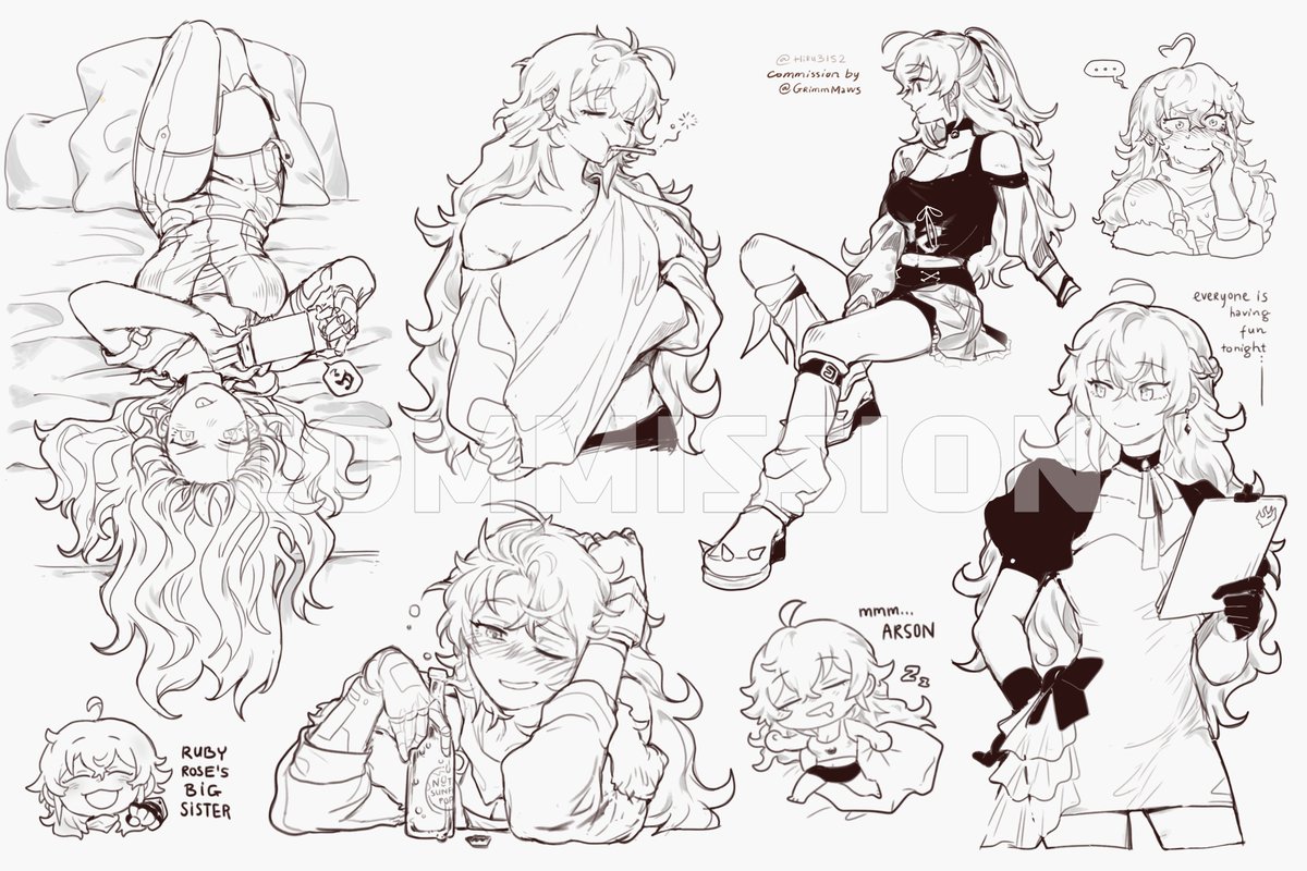 Hiru3152's tweet image. someone cms Yang Xiao Long from rwby 🥺
[omg?? I should rly watch it for this blonde!!]