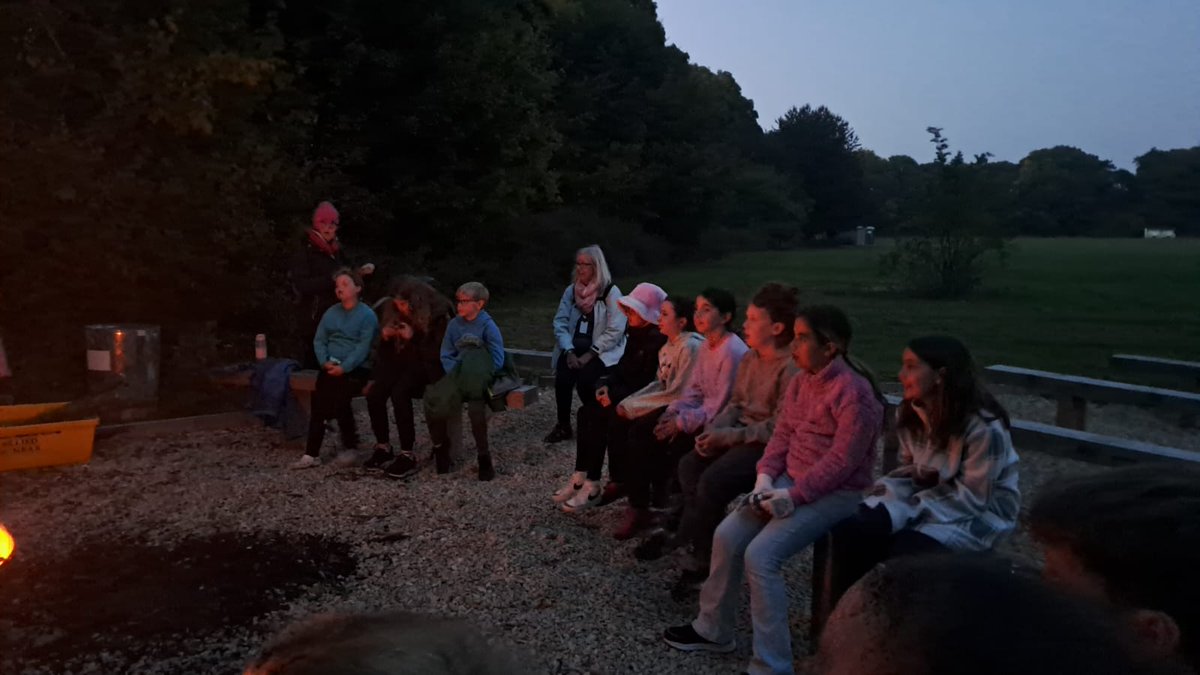 Last night's campfire...