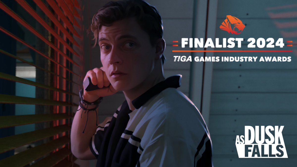 We're thrilled to announce that As Dusk Falls has been nominated for not one, but TWO <a href="/TIGAMovement/">TIGA (Videogames)</a> awards! 🏆

We're so grateful for the recognition in the Narrative and Diversity categories and to be nominated alongside such awesome talent.

Fingers crossed🤞