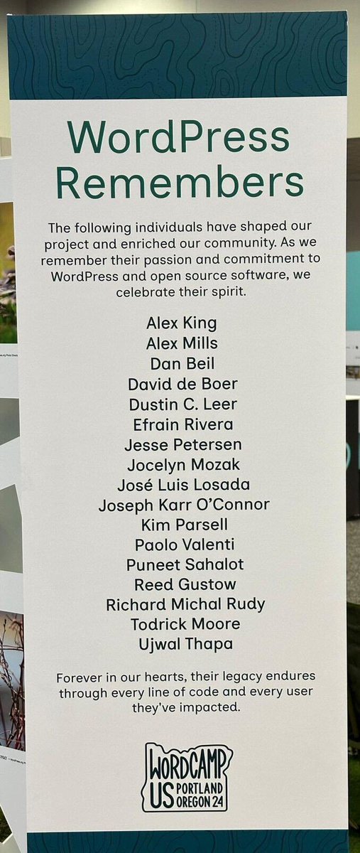 isimrandeep's tweet image. Loved how the #WCUS2024 team honoured those who have made impactful contributions to #WordPress! 🙌✨