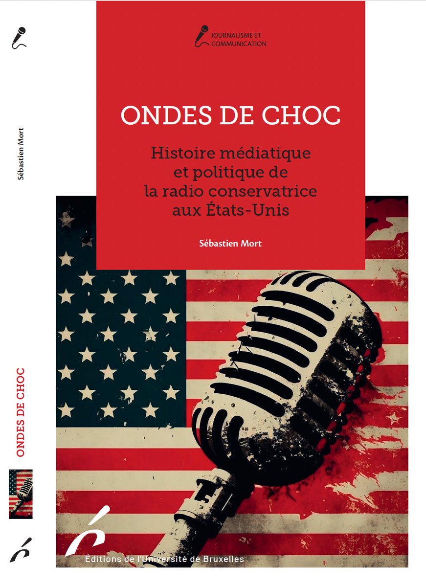 Sébastien Mort (@sebastien.mort.bsky.social) (@sebastienmort) on Twitter photo Très heureux de la parution d'Ondes de choc: histoire médiatique et politique de la radio conservatrice aux États-Unis aux <a href="/EUBruxelles/">Les Éditions de l'Université de Bruxelles</a> le 3/10! J'y analyse l'émergence des talk-shows conservateurs et leurs importance dans la vie médiatique et politique US <a href="/Crem_UL/">Centre de recherche sur les médiations</a> <a href="/AFEA_France/">AFEA</a> Très heureux de la parution d'Ondes de choc: histoire médiatique et politique de la radio conservatrice aux États-Unis aux <a href="/EUBruxelles/">Les Éditions de l'Université de Bruxelles</a> le 3/10! J'y analyse l'émergence des talk-shows conservateurs et leurs importance dans la vie médiatique et politique US <a href="/Crem_UL/">Centre de recherche sur les médiations</a> <a href="/AFEA_France/">AFEA</a>