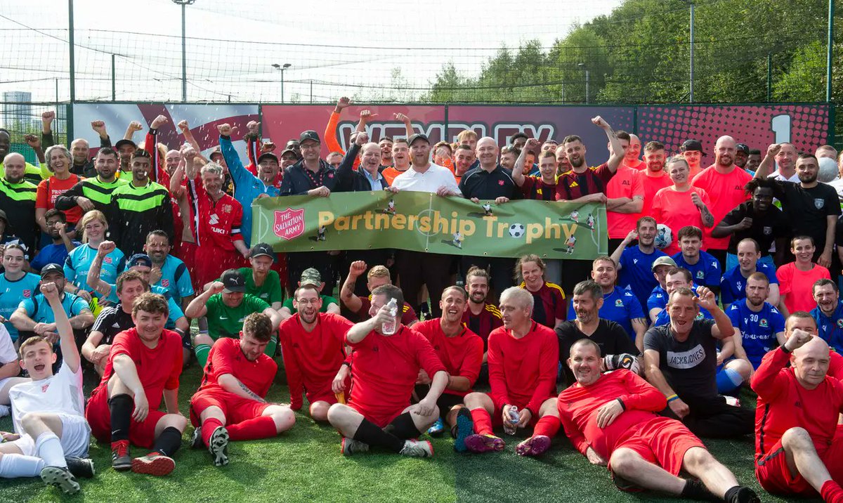 An incredible day yesterday at The Salvation Army Partnership Trophy at Goals Manchester. Big up to our Wales and West Teams for playing some great football!