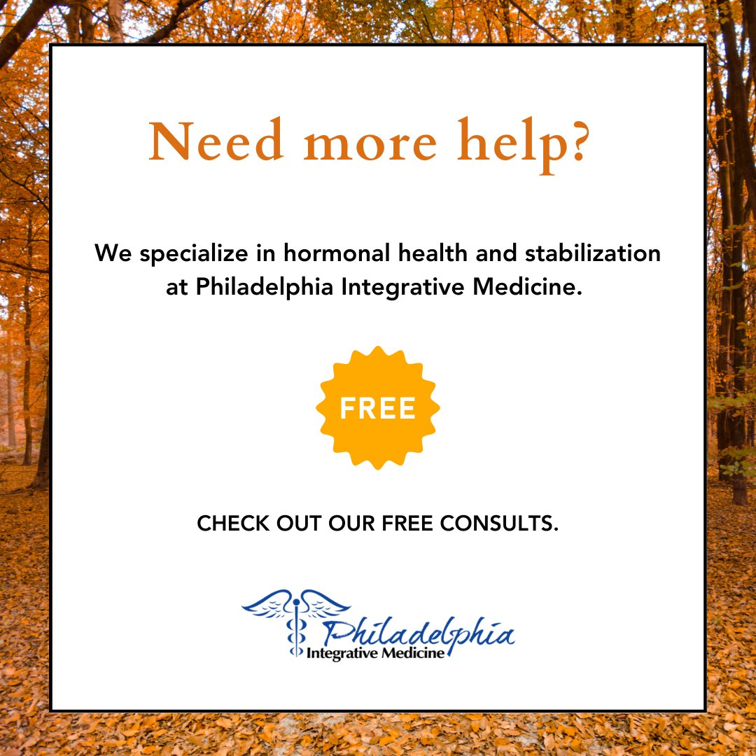 GeorgiaTetlowMD's tweet image. As the seasons change, so can your hormones! 🍂

Need personalized advice? Book your ✨FREE 20-min consult✨ today: pimfreeconsult.as.me/phone

#MainLineHealth #autumn #fall #fallfood #pumpkin #GutHealth #FunctionalMedicine #IntegrativeMedicine #philadelphiaintegrativemedicine #pim