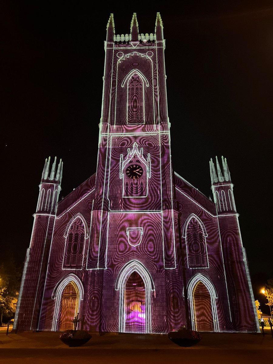 ✨Tonight's the night! 2 magical performances of LUMINA will take place at Tuam Cathedral RC at 9:30 &amp; 10pm. This is a family-friendly, outdoor event - dress for the weather and bring everyone to enjoy a magical evening! Here's a sneak peek of what you'll see tonight ⭐