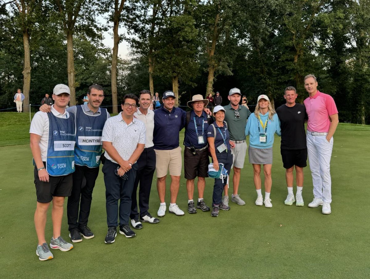 ❤️APPRECIATION POST❤️

What an amazing day at the <a href="/BMWPGA/">BMW PGA Championship</a> at Wentworth this week. The tournament is bubbling away nicely and the Pro Am on Wednesday was just INCREDIBLE 😎

Our pro Thriston Lawrence was an absolute gem and our <a href="/BMW/">BMW</a> team were sensational. Michael McIntyre and