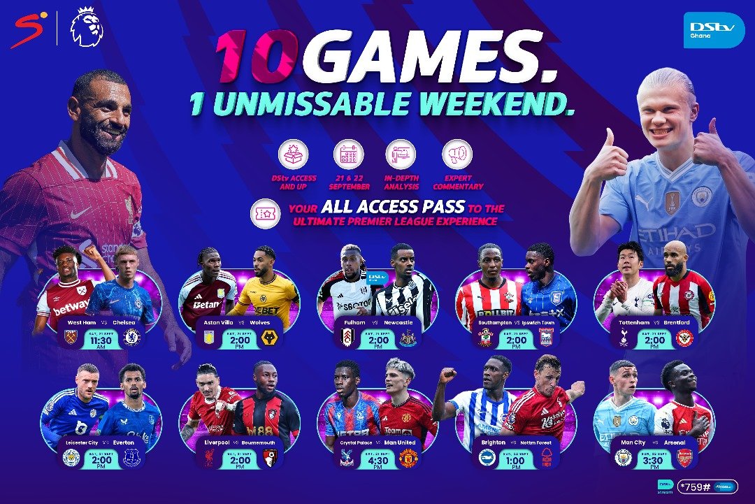 observetheart's tweet image. Get ready for non stop Premier League action, courtesy of DStv! #DStvOpenWeekend