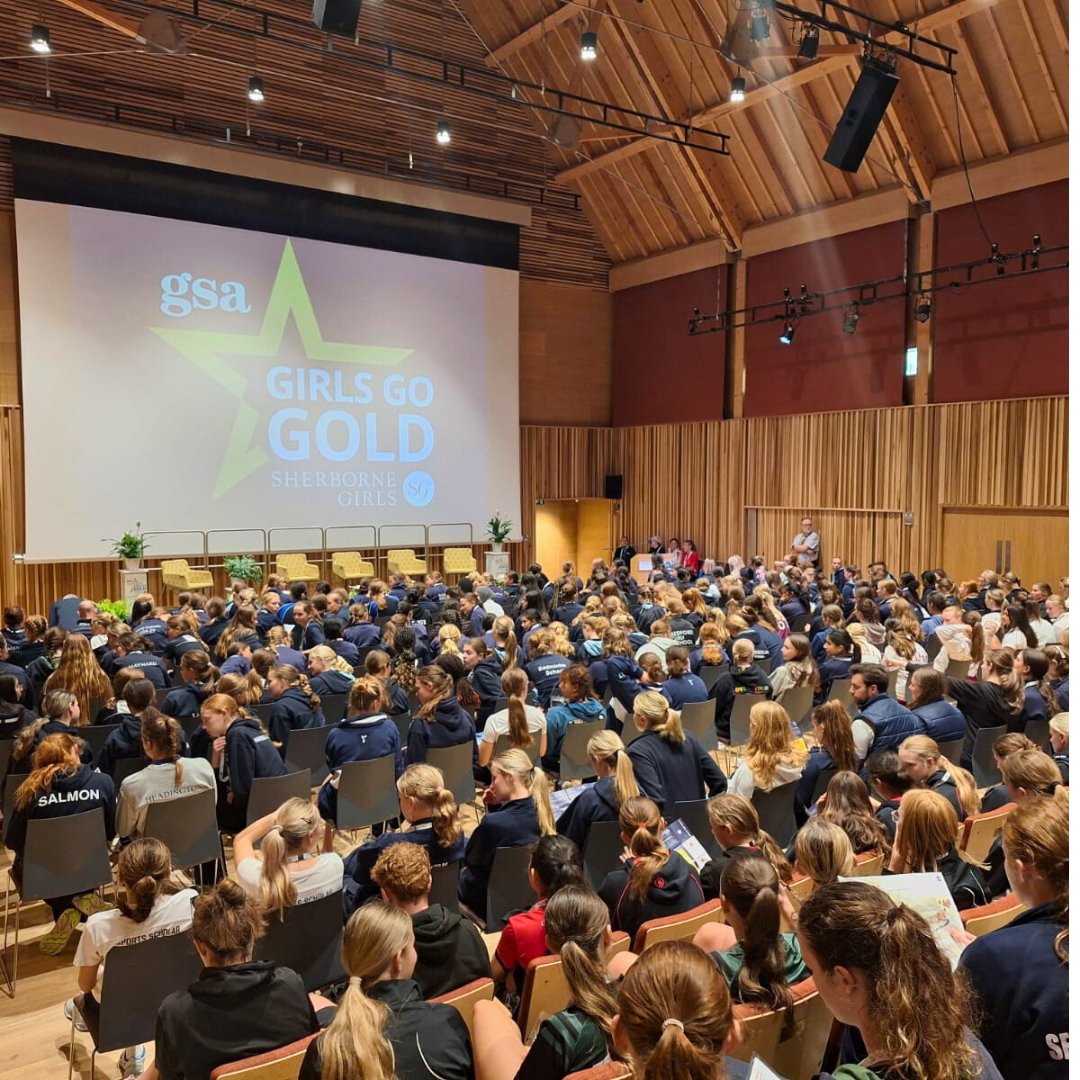 Girls' Schools Association (@gsauk) on Twitter photo ✨ We had a brilliant day at the GSA Girls Go Gold event hosted by <a href="/SherborneGirls/">Sherborne Girls</a> with over 400 girls attending!
Huge thanks to Clare Balding CBE, Sue Anstiss MBE, and the amazing athletes who led inspiring masterclasses. ✨ We had a brilliant day at the GSA Girls Go Gold event hosted by <a href="/SherborneGirls/">Sherborne Girls</a> with over 400 girls attending!
Huge thanks to Clare Balding CBE, Sue Anstiss MBE, and the amazing athletes who led inspiring masterclasses.