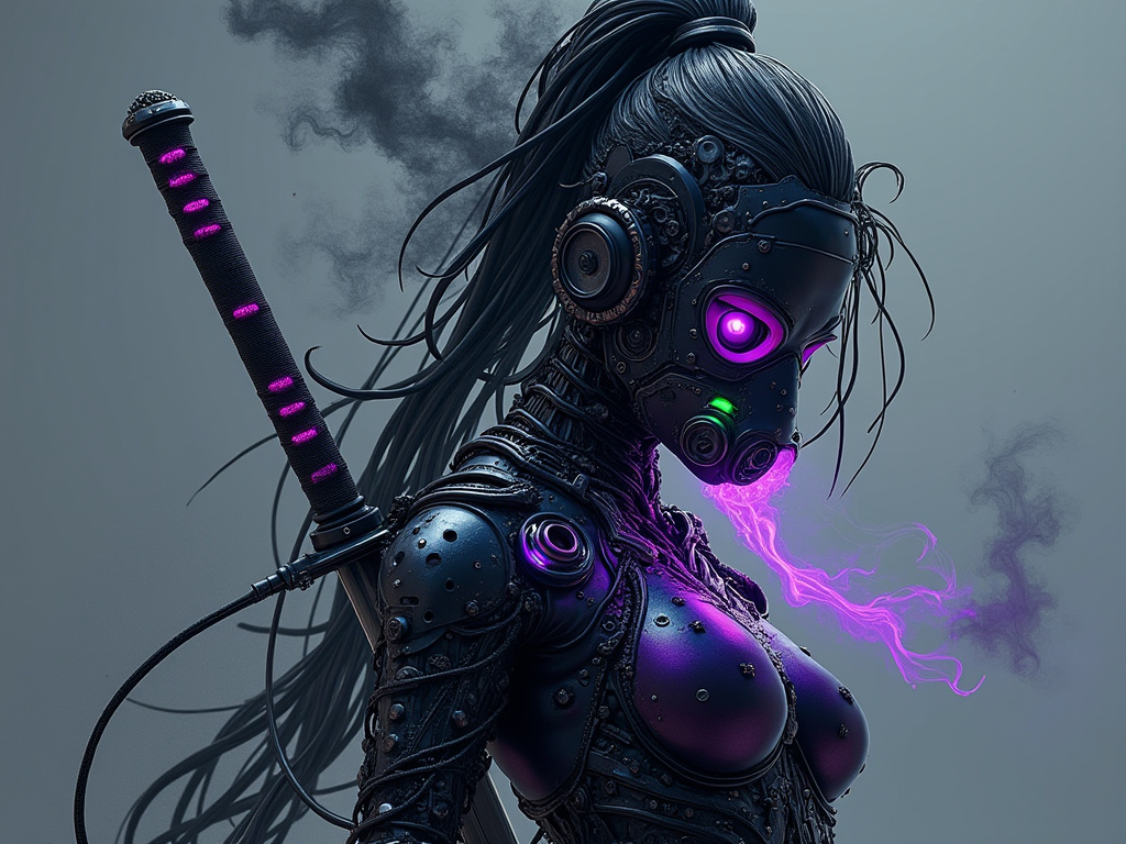 dainiusex7's tweet photo. QT your Mask art
"Silent Blade, Electric Breath"
#ElectricSamurai #TechWarrior #PowerWithin #AIart #AIArtwork #AIイラスト https://t.co/1oMMv2Acg5
