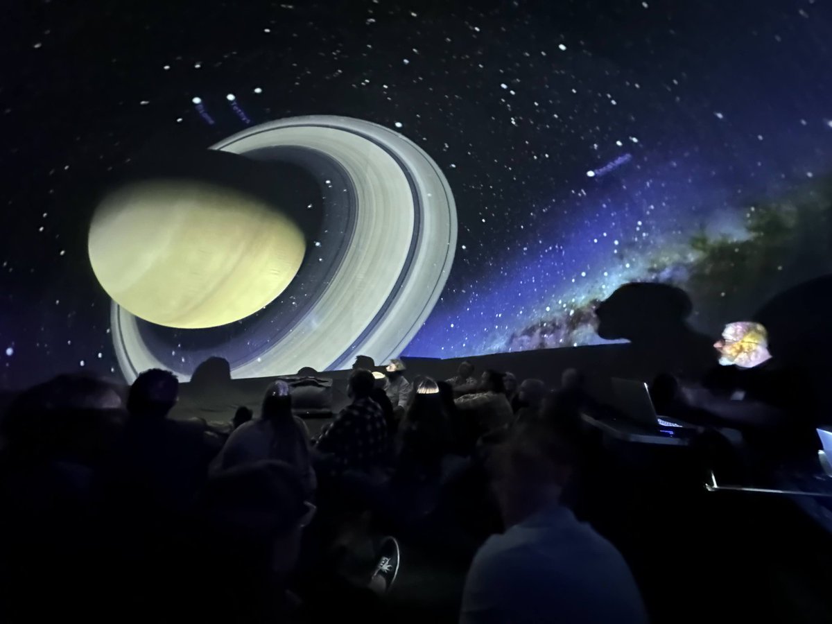 BAP President, Steve Gray, is showing off the Shira Player software in the Cosmos Planetarium 🪐
#BAP2024