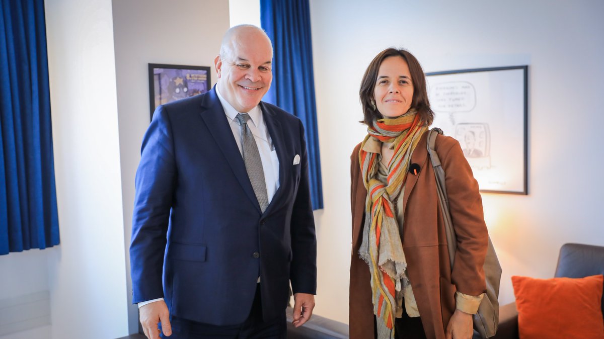 Excited to welcome the new Spanish Ambassador to Bosnia and Herzegovina Maria Molina Alvarez de Toledo! Looking forward to our meeting and strengthening co-operation between the Mission and Spanish Embassy in BiH.