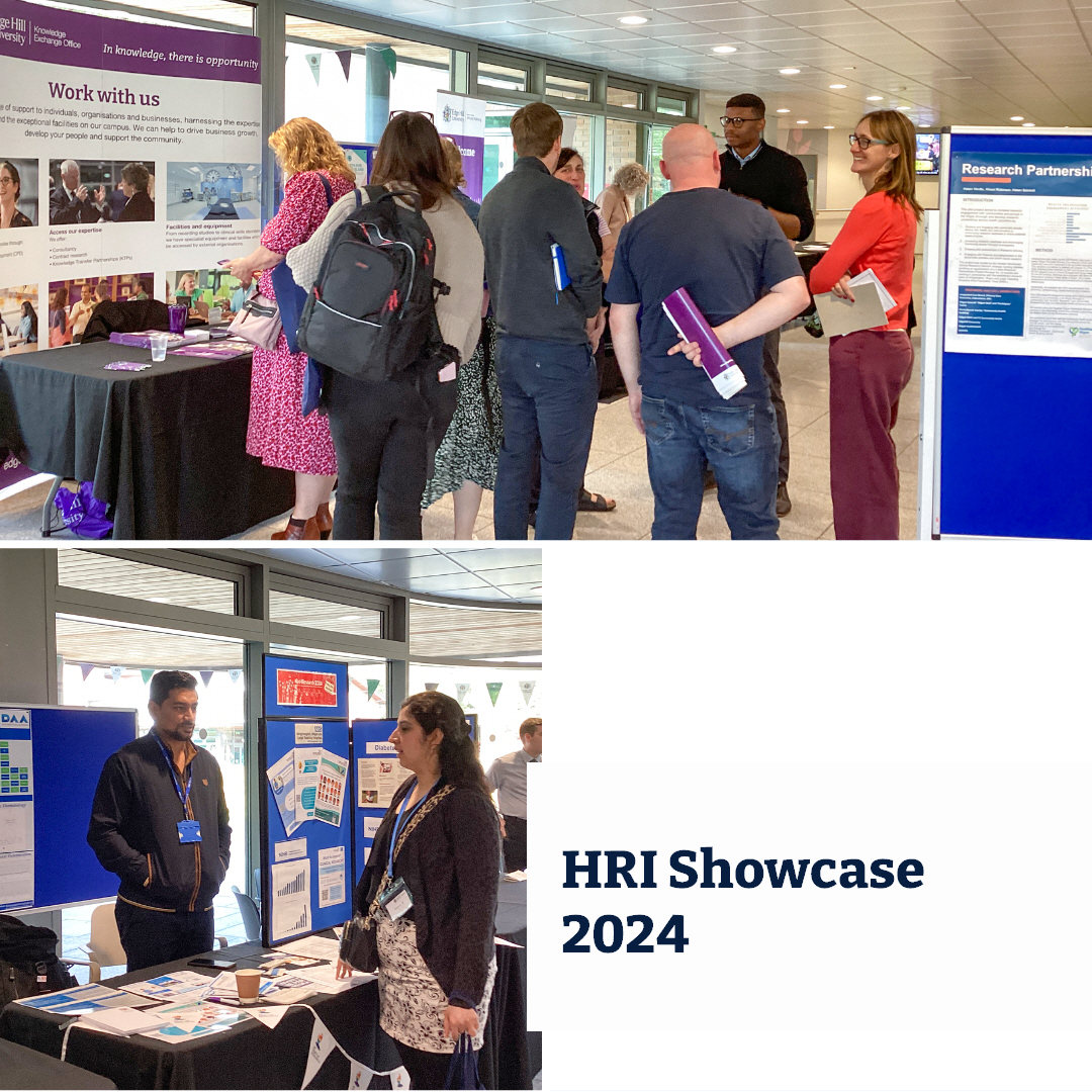 On Thursday 19 September, the annual Health Research Institute (HRI) Showcase was held in H1 in Faculty of Health, Social Care &amp; Medicine. The theme of the showcase was: connecting, collaborating, communicating.

#EHUHRIshowcase