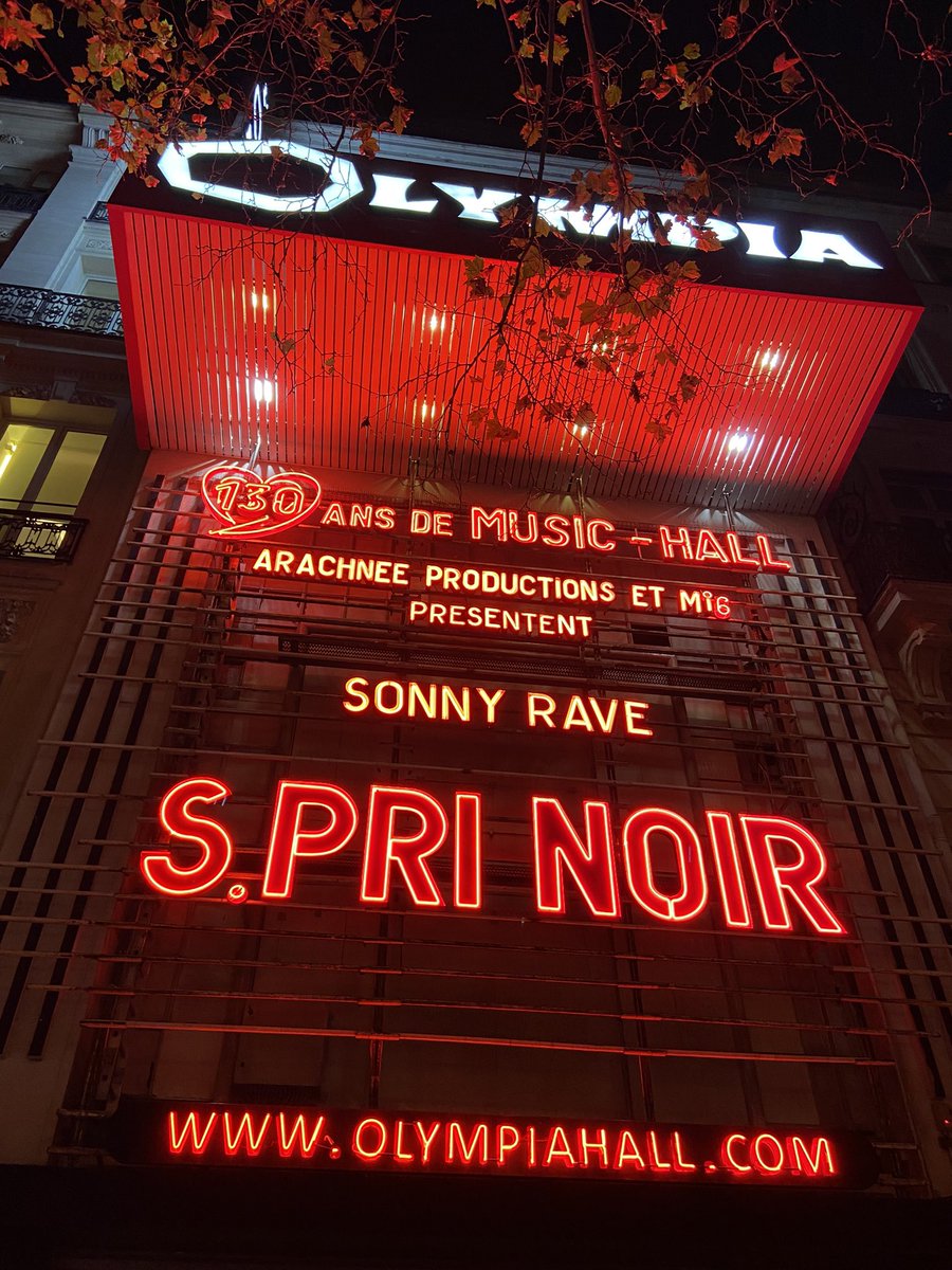 __alrick__'s tweet photo. Ma deuxième maison cette semaine @OLYMPIAHALL https://t.co/MdORa96cTB