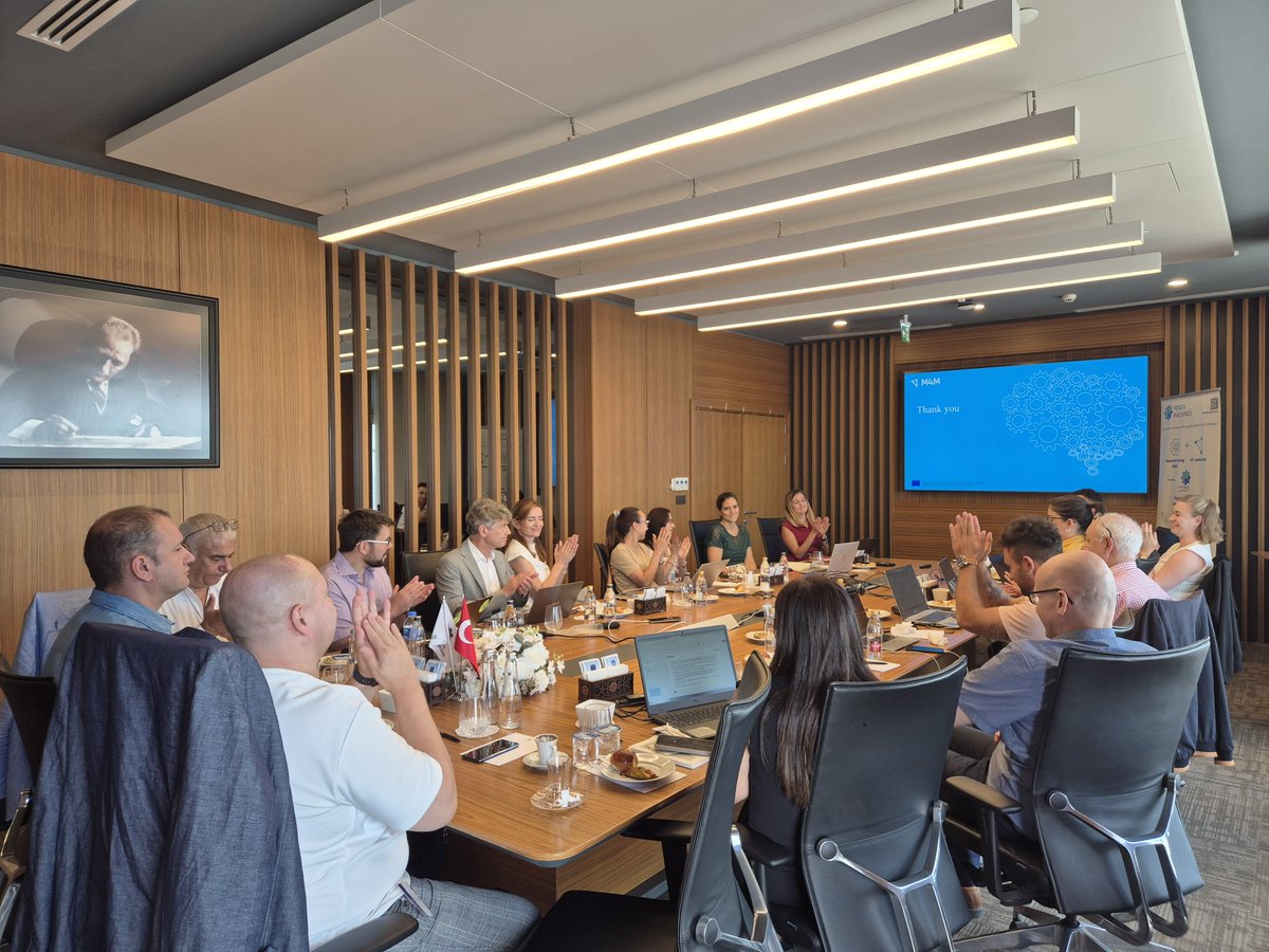 🚀 Wrapping Up a Successful Consortium Journey
📢We concluded our final consortium meeting in Istanbul, reflecting on our project's outcomes and planning for future impact. 
🤝🏻 Thanks to all partners for making this journey a success! Let’s continue building on our achievements!