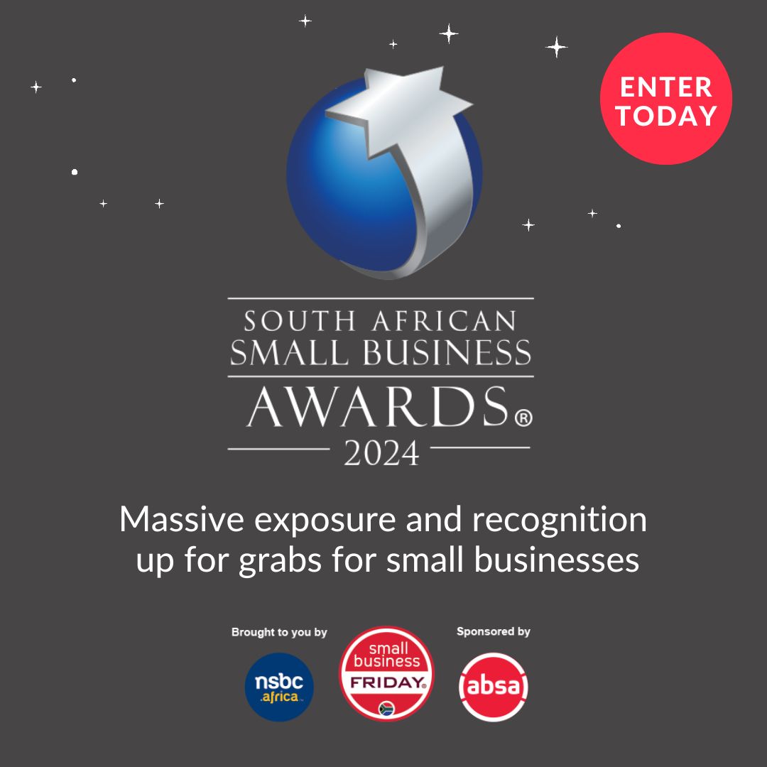 SmallBizFriday's tweet image. Attention all remarkable small businesses in South Africa! 🌟 If you&apos;re a business owner, or if you know of one that&apos;s absolutely outstanding, enter #SmallBizAwardsSA . 🚀  smallbizawards.co.za @AbsaSouthAfrica @NSBCAfrica