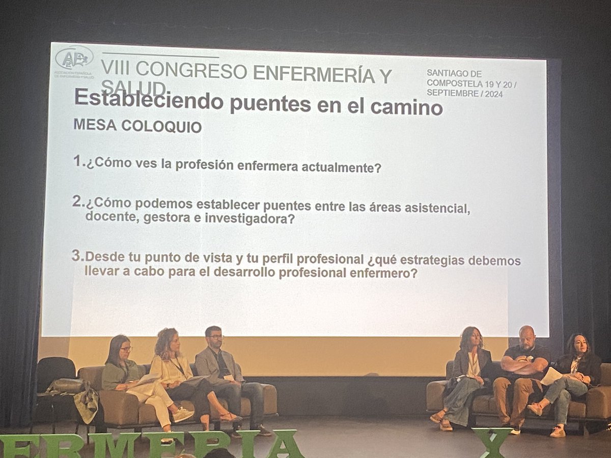 En #AEES24 mesa coloquio:
Qué respostariades vos a estas preguntas?