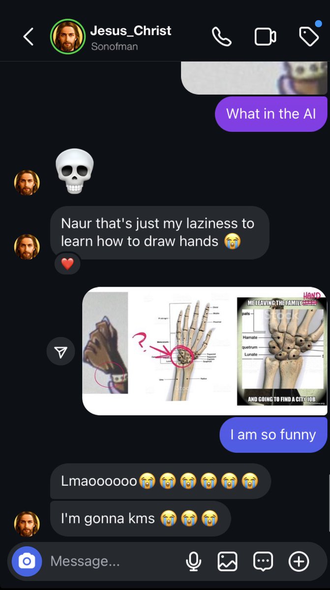 When your friends anatomy is so whack you gotta make memes abt that