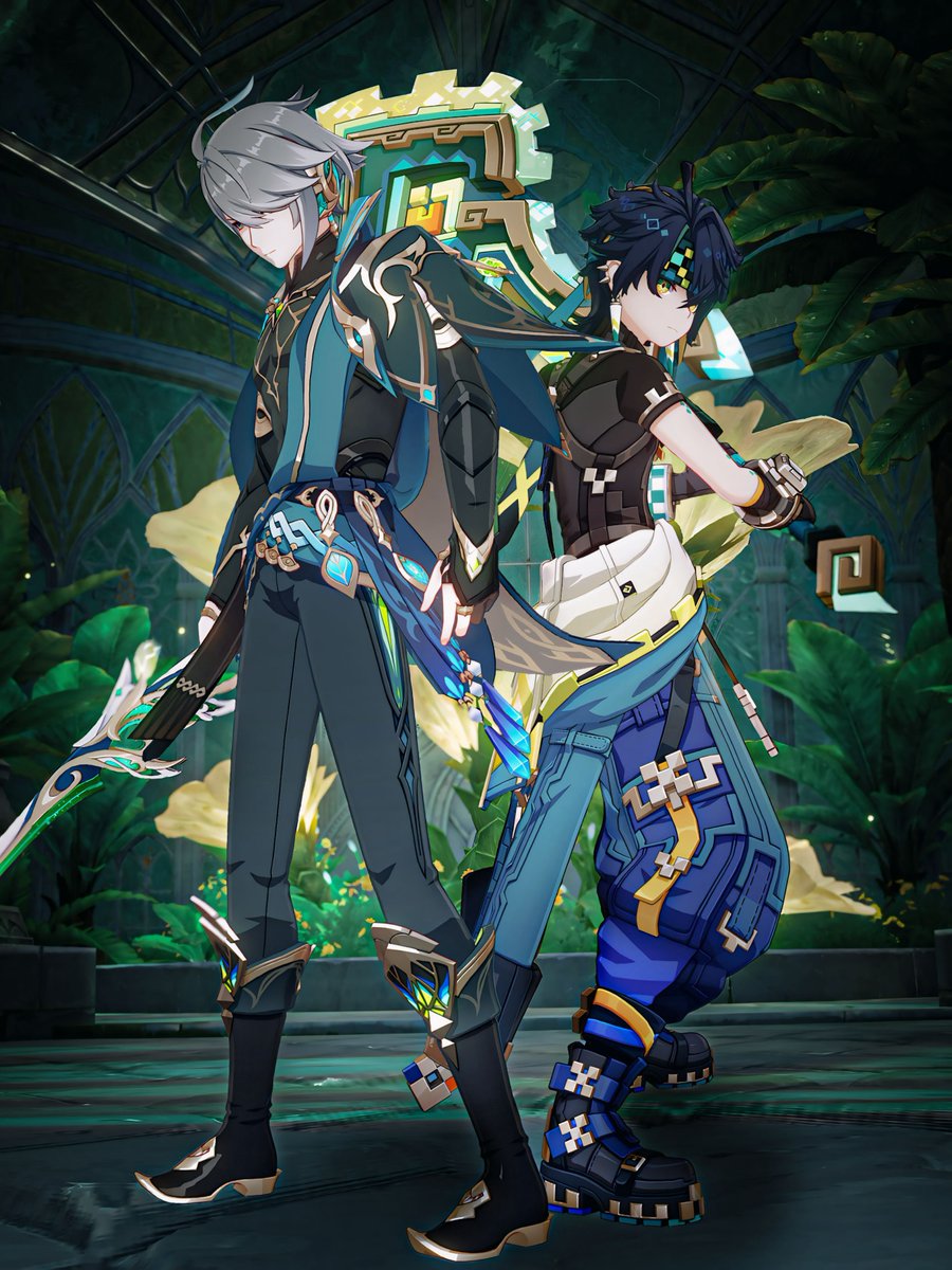 naraemigenshin's tweet photo. 竜狩り人の褒賞
#Kinich #キィニチ #Alhaitham #アルハイゼン #原神写真部 #GenshinImpact #HoYocreators https://t.co/rSDNxoBXe5