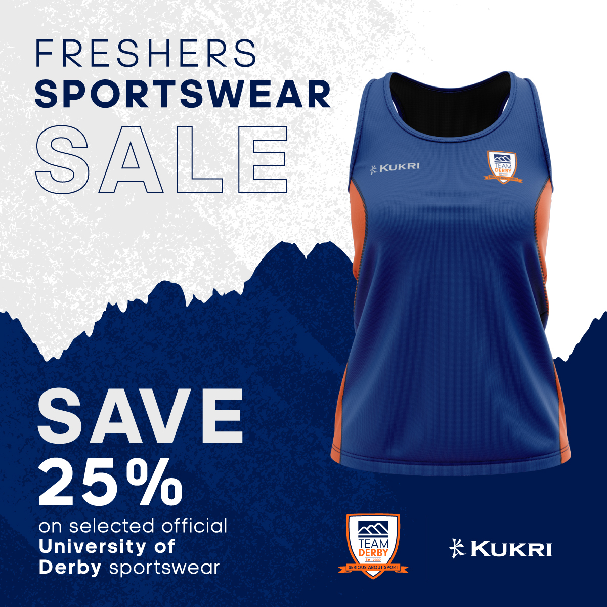 Team Derby (@teamderby) on Twitter photo We thought you wouldn't want to miss this! Save 25% on selected Kukri kit 💙🧡 ow.ly/gu2J50TmClq
#derbyuni <a href="/derbyunistudent/">Derby Uni Students</a> @derbyuni @derbyunion We thought you wouldn't want to miss this! Save 25% on selected Kukri kit 💙🧡 ow.ly/gu2J50TmClq
#derbyuni <a href="/derbyunistudent/">Derby Uni Students</a> @derbyuni @derbyunion
