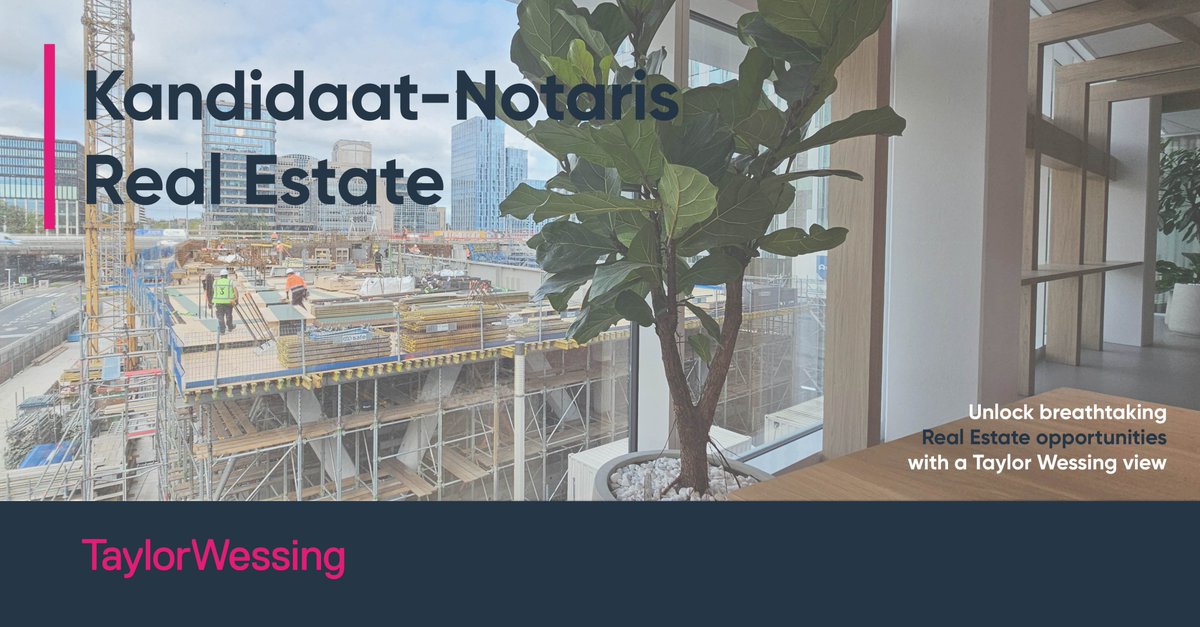 Voor ons Real Estate team zoeken wij een Kandidaat-Notaris in Eindhoven of Amsterdam. 

Of je nu kiest voor ons vernieuwde kantoor in Eindhoven of Amsterdam, je komt te werken in een inspirerende omgeving met zicht op groeiende vastgoedprojecten.

bit.ly/3ZxLjtj