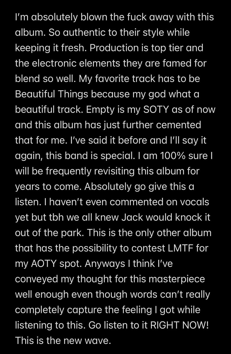 wyratzzz's tweet photo. This is my complete review of the new #voidofvision album https://t.co/wzRwMpKbGh