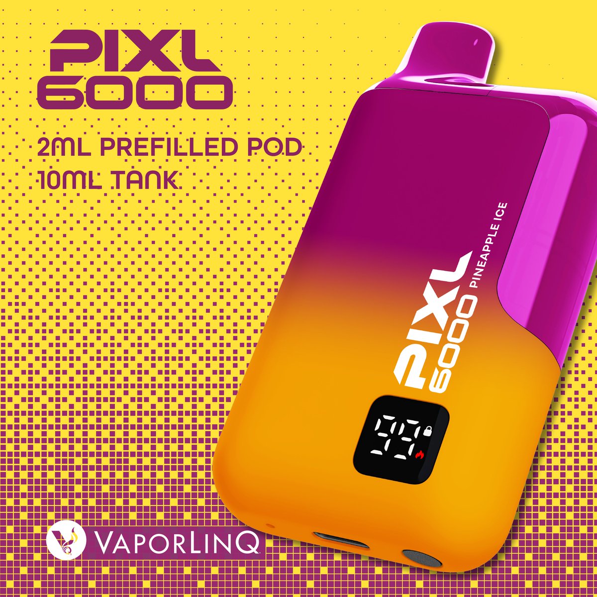 Customers love the Pixl6000 for its unique features, including up to 6,000 puffs, a flavour boost button and a digital power display 😍 

Don't be beaten out by the competition; download our app for the LOWEST prices👇
ROI — ie.vapesupplier.online
NI — noi.vapesupplier.online