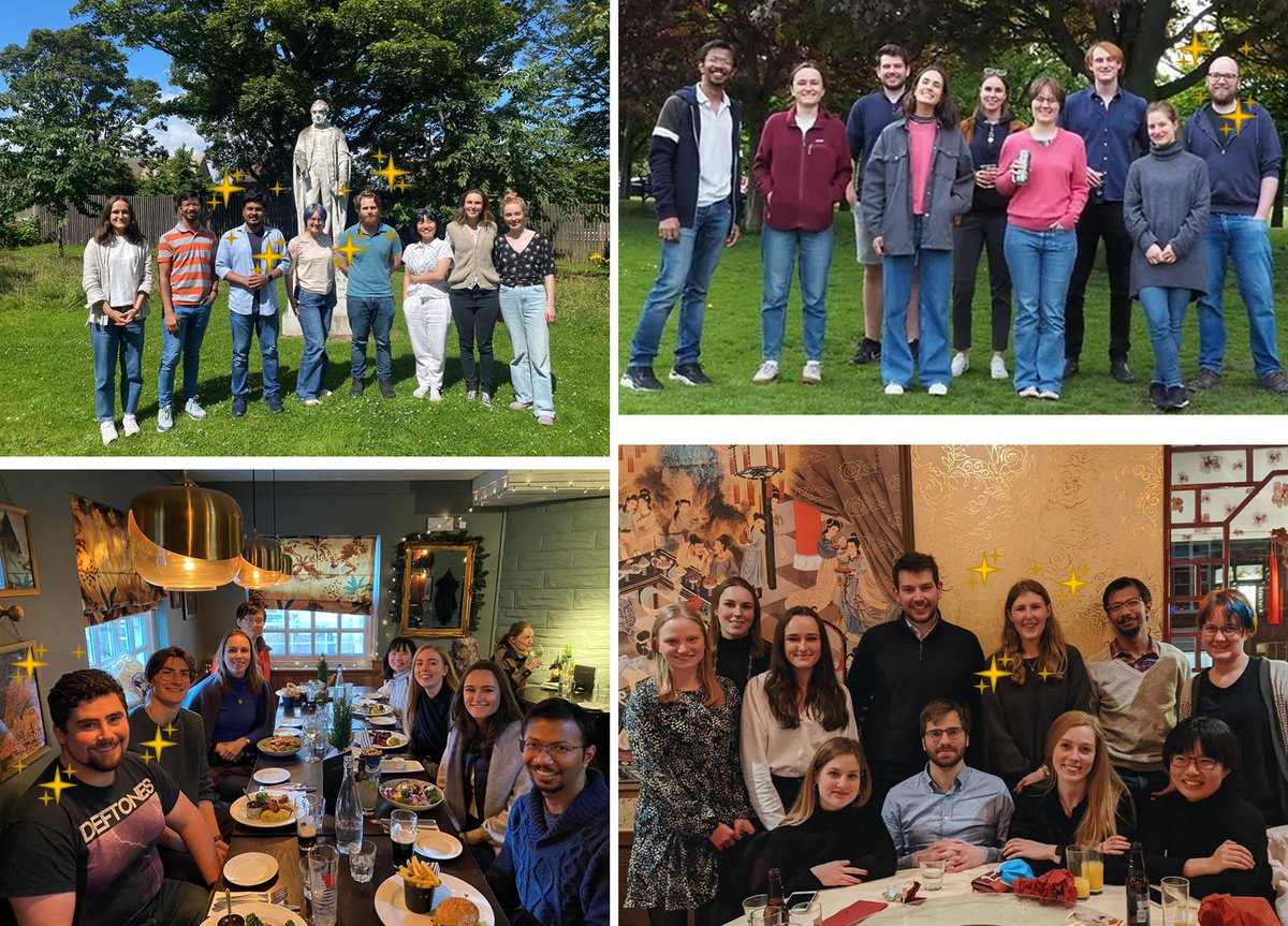 Happy post-doc appreciation week! Thank you to the Jarvis group post-docs both past and present for everything you have taught us as a group, we'd be lost without you!✨