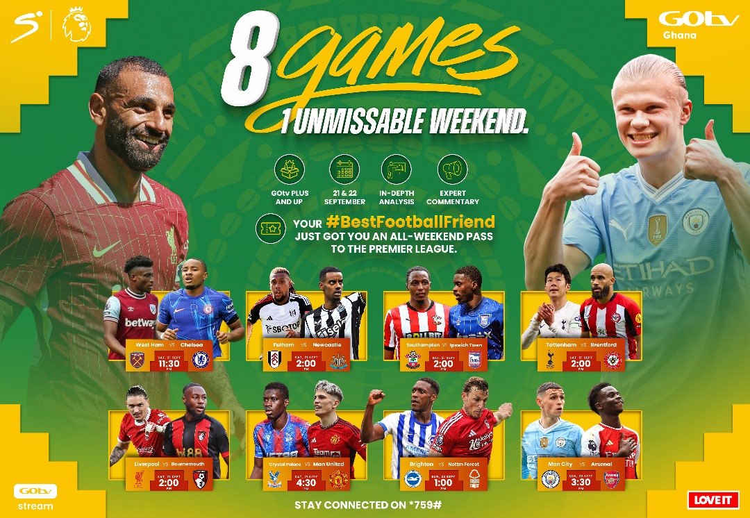 liltea21's tweet image. BIG NEWS! DStv is  opening the doors to the Premier League for ALL fans, tomorrow September 21-22!  renew your subscription to be enabled. Dial *759# 🤩 #DStvOpenWeekend