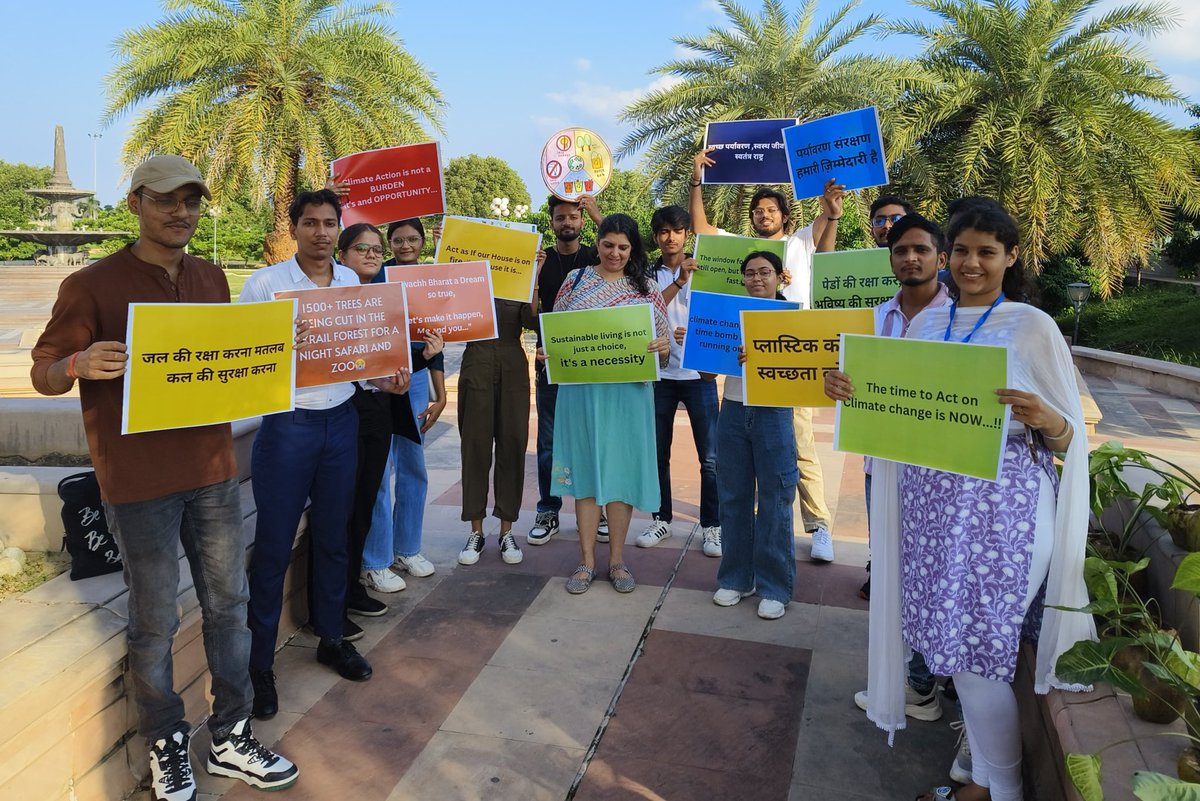 Global Climate Strike 🪧#2024 #Lucknow #India #UttarPradesh #FridaysForFuture