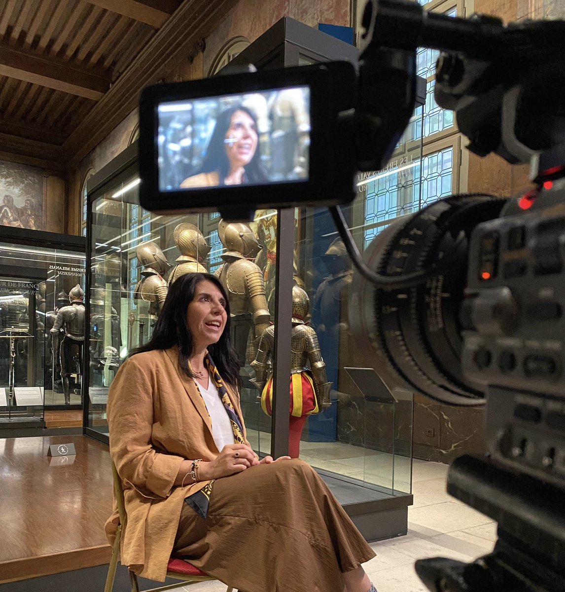 Matinée au Musée de l’Armée, pour parler de la bataille de Pavie (500 ans en février 2025!)