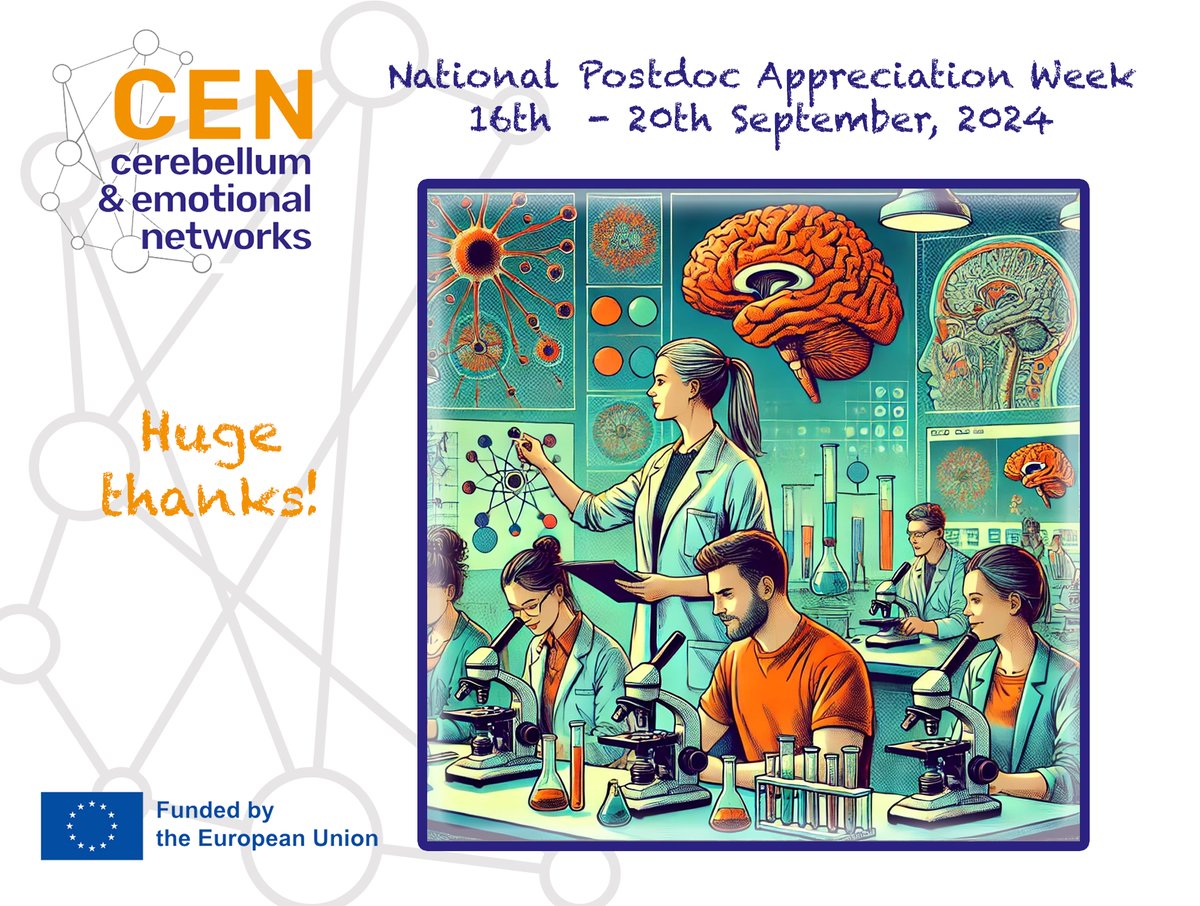 Happy #NationalPostdocAppreciationWeek! 🎉 

A big shout out to all postdoctoral researchers who go above and beyond in supporting and mentoring students. 

Your dedication fuels the next generation of scientists and keeps innovation alive! 🔬👩‍🔬👨‍🔬 

#ThankAPostdoc #NPAW2024