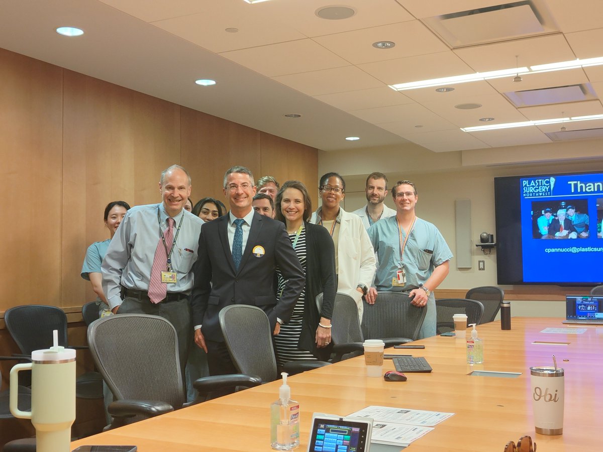 Thank you to Dr. Pannucci for taking the time to come to our Thursday resident teaching and give an excellent presentation on DVT/PE Prevention. It was a pleasure having you!