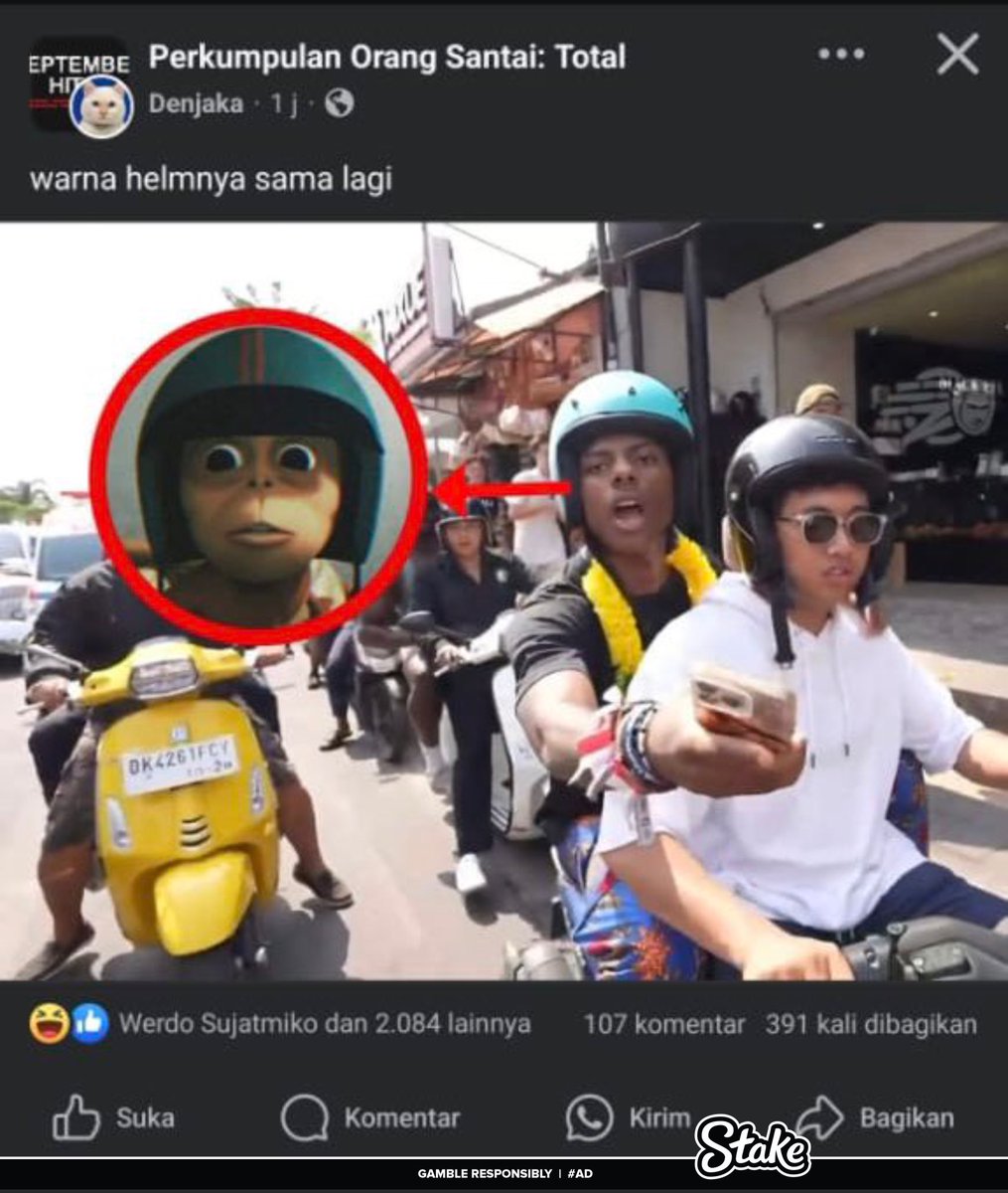 They already making memes of Speed while he’s in Indonesia 😭