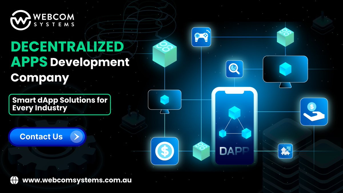 WebcomSystemsAU's tweet image. 👩‍💻 𝐖𝐞𝐛𝐜𝐨𝐦 𝐒𝐲𝐬𝐭𝐞𝐦𝐬: 𝐏𝐢𝐨𝐧𝐞𝐞𝐫𝐢𝐧𝐠 𝐭𝐡𝐞 𝐝𝐀𝐩𝐩 𝐑𝐞𝐯𝐨𝐥𝐮𝐭𝐢𝐨𝐧 📲

🌎  webcomsystems.com.au
📩  sales@webcomsystems.com.au
📱 +61 490 820 818

#WebcomSystems #dAppsDevelopment #CustomdApps #DecentralizedTech #FutureOfBlockchain #BlockchainDevelopment