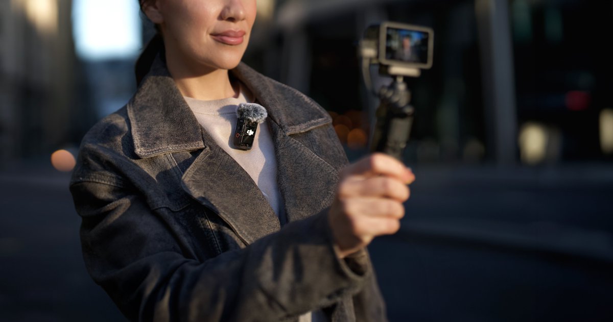 DJIGlobal's tweet image. The Osmo Action 5 Pro pairs perfectly with the DJI Mic, giving you crystal-clear audio to match your epic footage📷🎙️

Shop now, free shipping 👉 bit.ly/4dLNePn 

#DJIOsmoAction5Pro #ActionCamera
