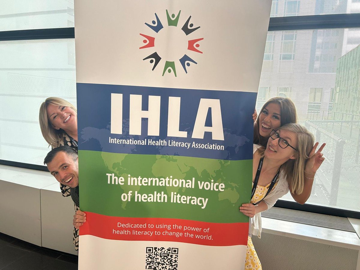 It's a proud week for our Health Literacy Team! 🌍👏

They are at the 2nd Global Health Literacy Summit in Rotterdam, showing the brilliant work they do to help our patients understand their health.