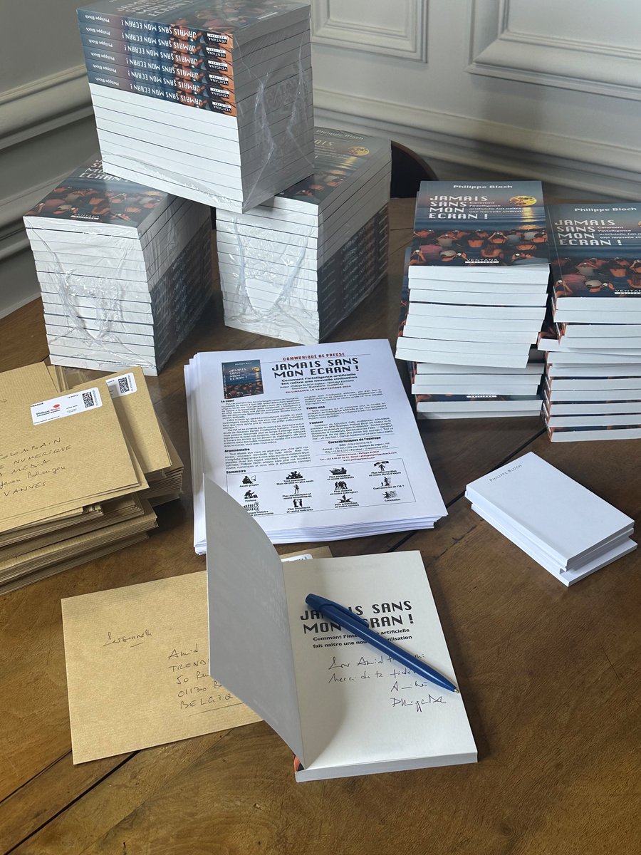 Venez me rejoindre aux côtés de mon amie <a href="/CathBarba/">catherine barba</a> pour échanger autour de mon  nouveau livre "Jamais sans mon écran !" sorti hier en librairie dans le  cadre du <a href="/SalonSME/">SalonSME</a> mardi 24/09 à 17h15 suivi de ma première dédicace publique.
Accès gratuit ici : salon-smeonline.com/lp1_page_1_8.h…