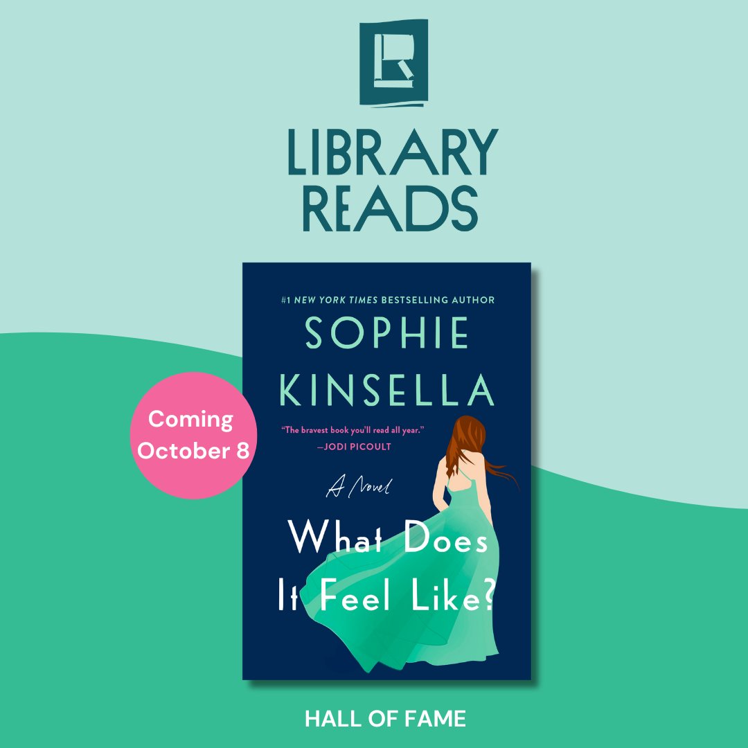 A huge thank you to librarians for voting WHAT DOES IT FEEL LIKE? onto the October 2024 <a href="/LibraryReads99/">LibraryReads</a> Hall of Fame list. I am so honoured and thankful for all of your support.