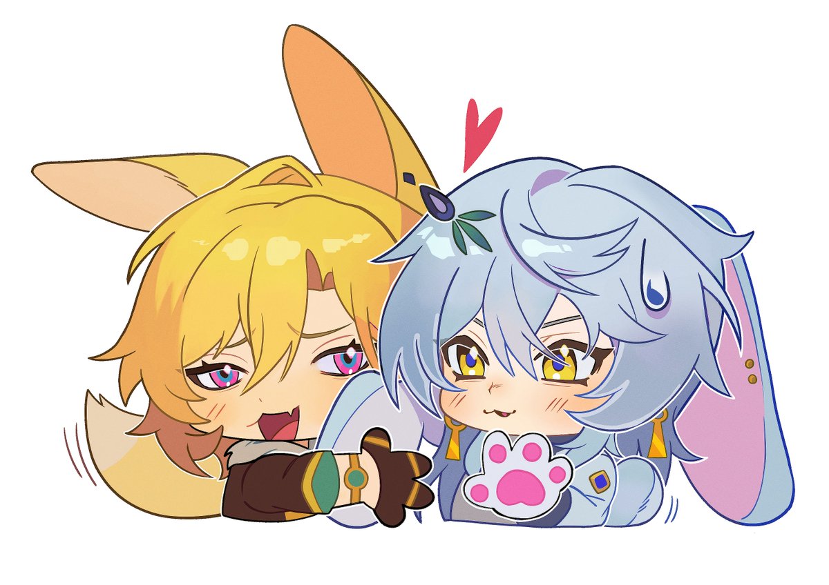 🦊💙🐇

#Avenday #Sunturine #SundayHSR #Aventurine