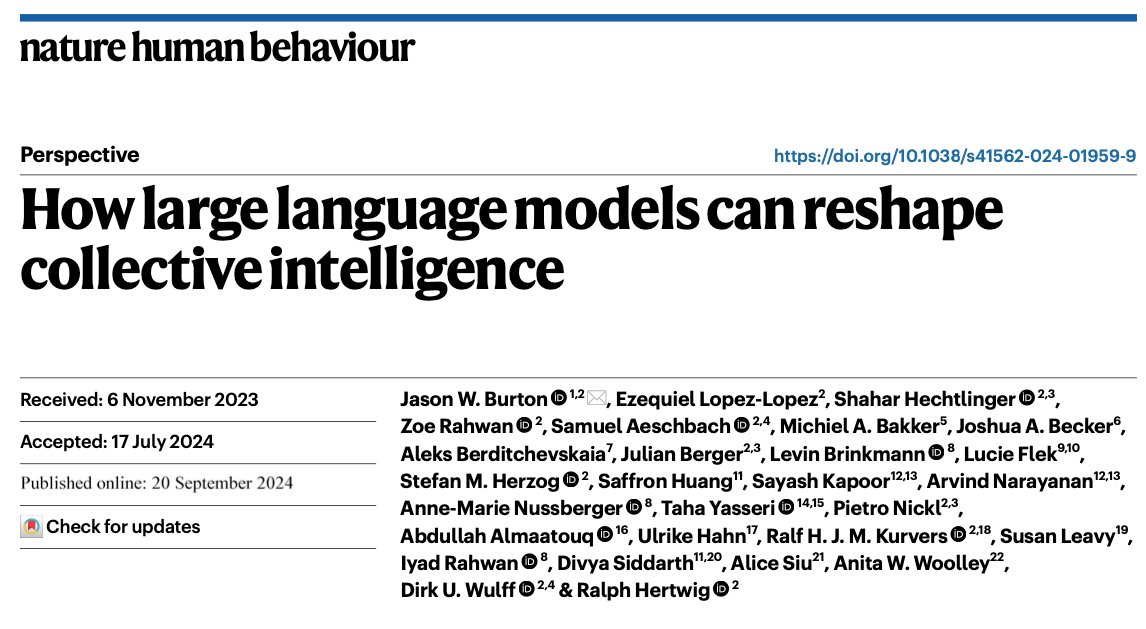 Dirk Wulff (@dirkuwulff) on Twitter photo Great to see this perspective led by @jason_w_burton finally out in <a href="/NatureHumBehav/">Nature Human Behaviour</a>.
Article: nature.com/articles/s4156… Great to see this perspective led by @jason_w_burton finally out in <a href="/NatureHumBehav/">Nature Human Behaviour</a>.
Article: nature.com/articles/s4156…