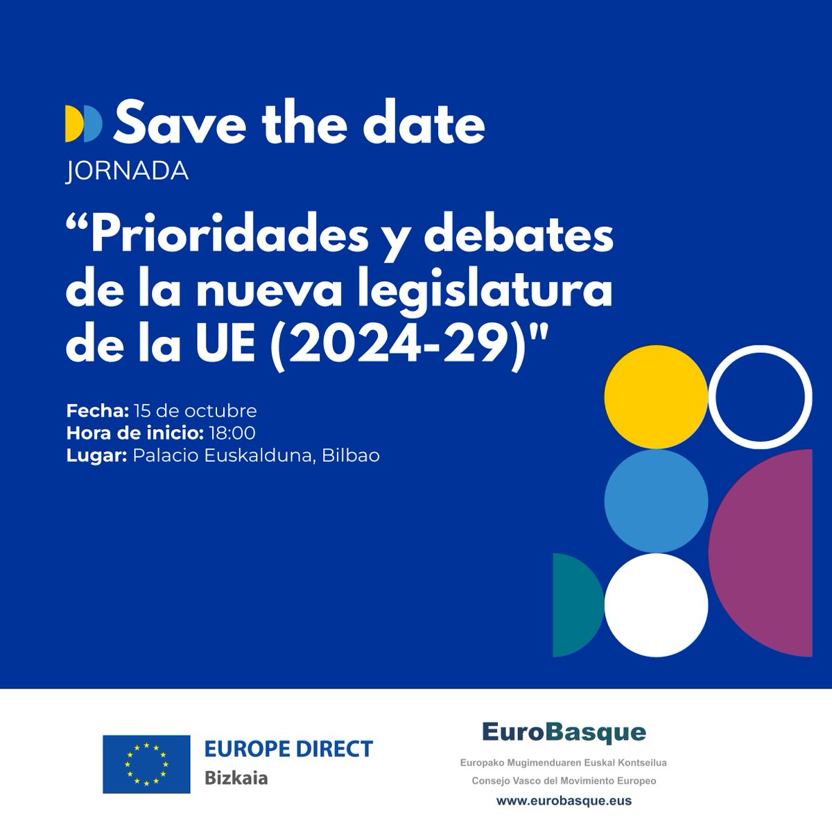 EuroBasque (@eurobasque) on Twitter photo #SaveTheDate EuroBasque junto a @Europedirectbiz organizan esta jornada para abordar los debates actuales en la #UE a través de la difusión y análisis de los informes que desde las instituciones, organizaciones y/o Think Tanks se están trabajando 👉 i.mtr.cool/yilcivovhq #SaveTheDate EuroBasque junto a @Europedirectbiz organizan esta jornada para abordar los debates actuales en la #UE a través de la difusión y análisis de los informes que desde las instituciones, organizaciones y/o Think Tanks se están trabajando 👉 i.mtr.cool/yilcivovhq