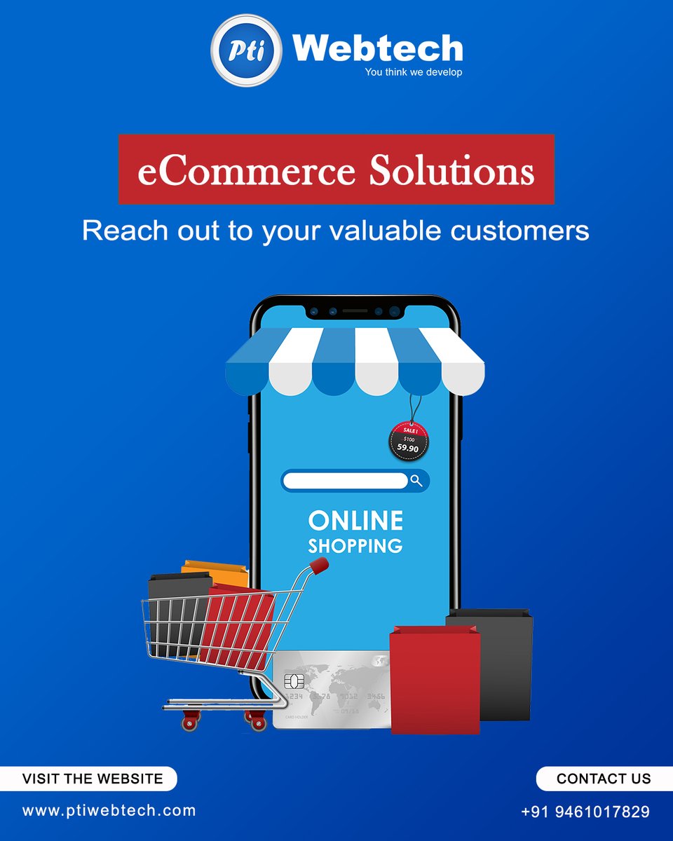PrernaTrim28337's tweet image. Ready to take your business online? 🛒📲
With our eCommerce solutions, reaching your customers has never been easier! 🚀

Let&apos;s build something amazing together!
📞 Contact us: +91 94610 17829
💻 Learn more: ptiwebtech.com

#eCommerceSolutions #OnlineBusiness #PTIWebTech