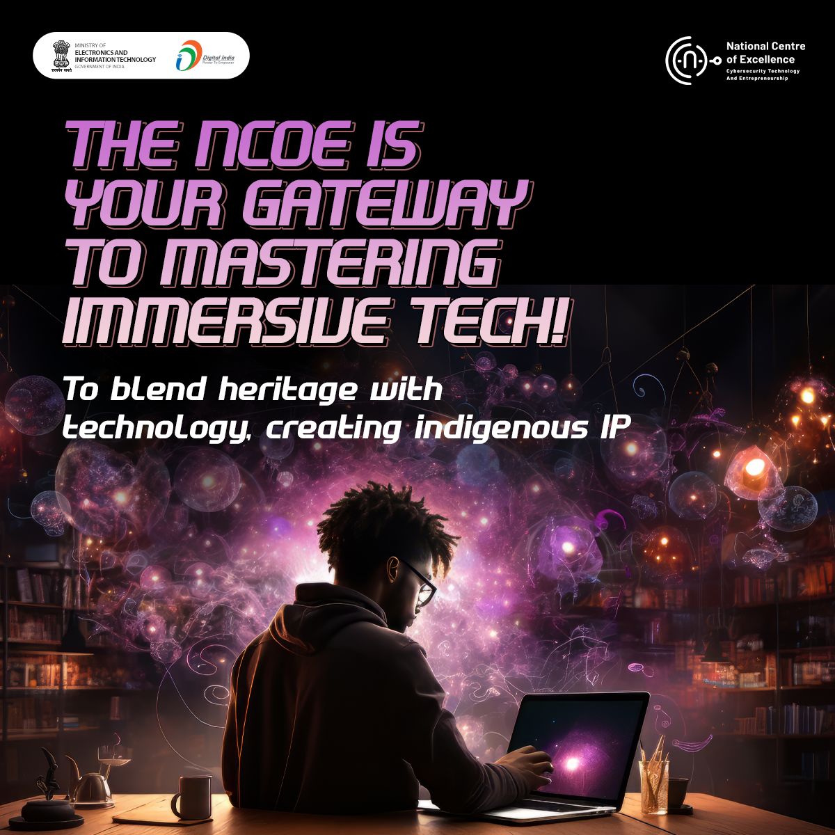 _DigitalIndia's tweet image. The NCoE will offer cutting-edge training and integrate India’s rich cultural heritage with modern technology, fostering the creation of indigenous intellectual property (IP) and building the future of India’s digital creative economy. #DigitalIndia #AVGCXR #ContentCreators…