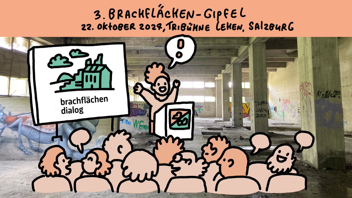 📅 Am 22.10.2024 findet der 3. Brachflächen-Gipfel statt. Dabei werden Neuigkeiten rund um das Thema Brachflächen ausgetauscht und Erfahrungen aus dem In- und Ausland vorgestellt. 
Programm und Anmeldung 👉 brachflaechen-dialog.at/aktivitaeten/g…
@BMKlimaschutz