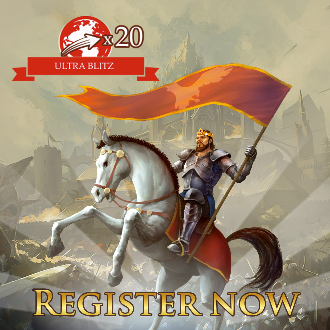 🚨 Registrations are NOW OPEN for the Ultra Blitz Realm! 🚨 Ready for fast-paced action and intense battles? ⚔️ Don’t miss your chance to join—because everybody loves Ultra Blitz! 💥 Sign up today and prove your empire's strength! 🏰🔥 #ImperiaOnline #UltraBlitz #JoinTheBattle