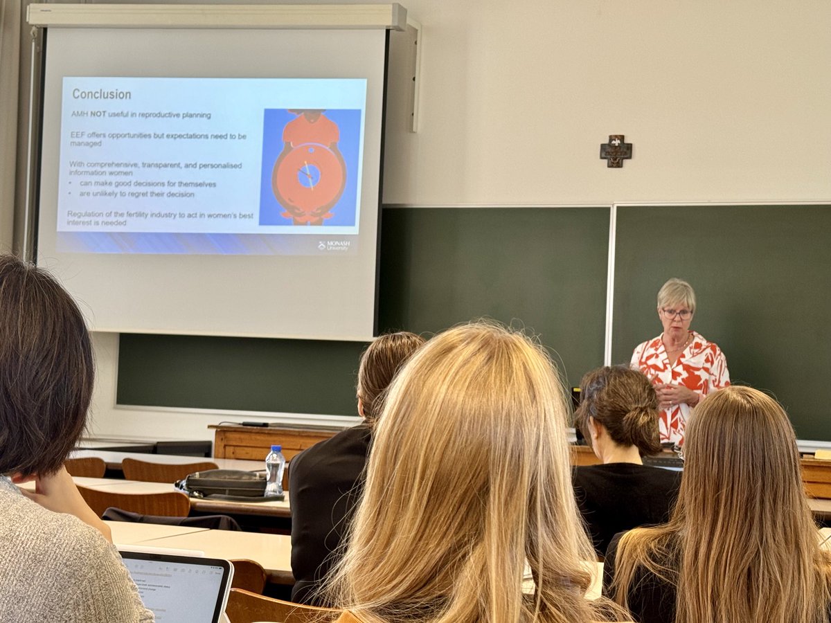Fertility / SRH Research (@fert_aware) on Twitter photo AMH NOT useful in reproductive PLANNING! Karin Hammarberg sharing their powerful and super insightful work with âŠâŠ<a href="/TessaCopp/">Tessa Copp</a>â© at the 6th European Conference on Preconception Health and Care, Leuven, Belgium #fertilitytesting #ECPHC2024 AMH NOT useful in reproductive PLANNING! Karin Hammarberg sharing their powerful and super insightful work with âŠâŠ<a href="/TessaCopp/">Tessa Copp</a>â© at the 6th European Conference on Preconception Health and Care, Leuven, Belgium #fertilitytesting #ECPHC2024
