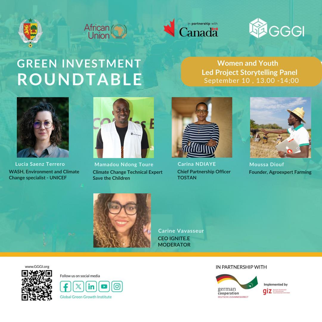 Tostan's tweet photo. Our Chief Partnerships Officer participated in a @gggi_hq -organized panel discussion to highlight how Tostan contributes to globally critical goals like ensuring access to water and sanitation for all.
Learn more : https://t.co/klmcONk52y
#Tostan #Wash #Climate #50YearsTogether https://t.co/GsIVO1msAe