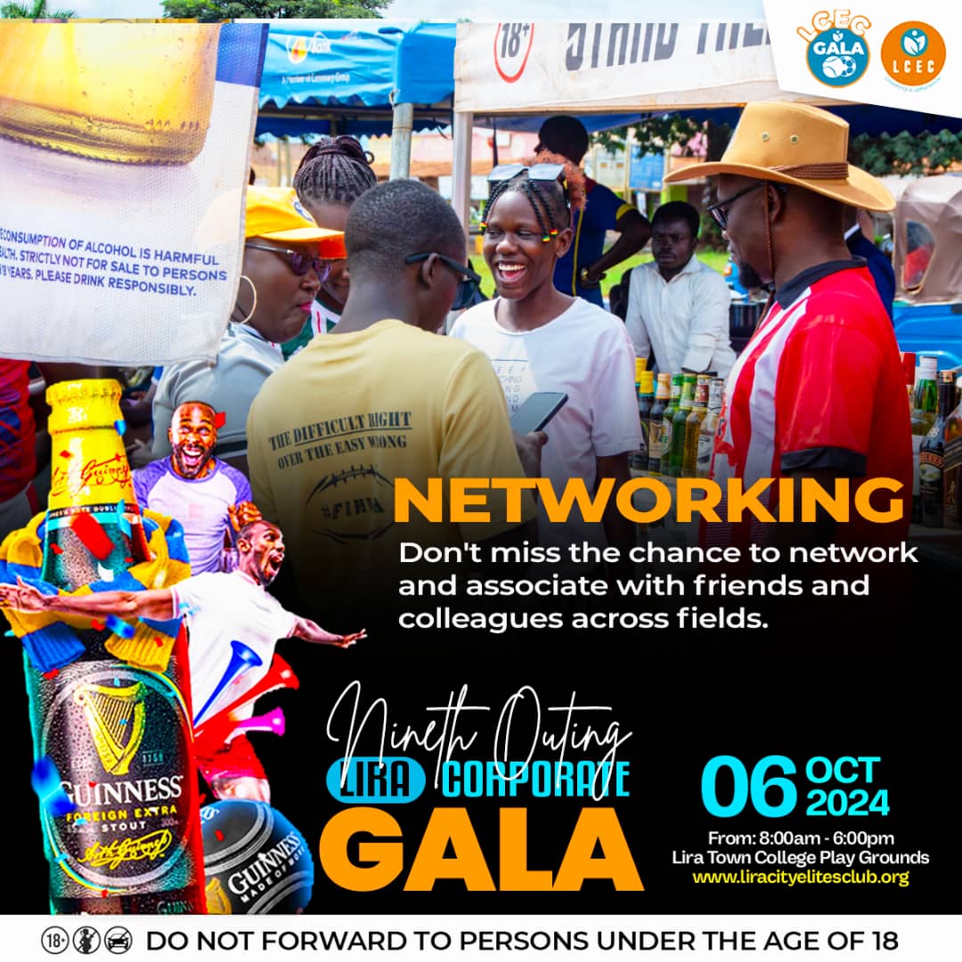 AkaoGloriah's tweet image. *Networking opportunities await at the 9th Outing of Lira Corporate Gala!*

Don't miss the chance to connect, share, and grow with friends and colleagues from diverse field 
Whether on the field or at the booths, every interaction counts!
#LiraCorporateGala #9thOuting 
#Guinness