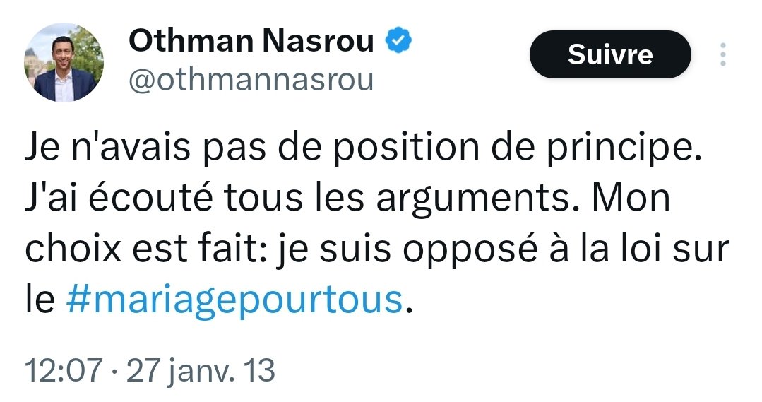 Michel Barnier propose un ministre en charge de la lutte contre les discriminations qui est favorable aux discriminations.