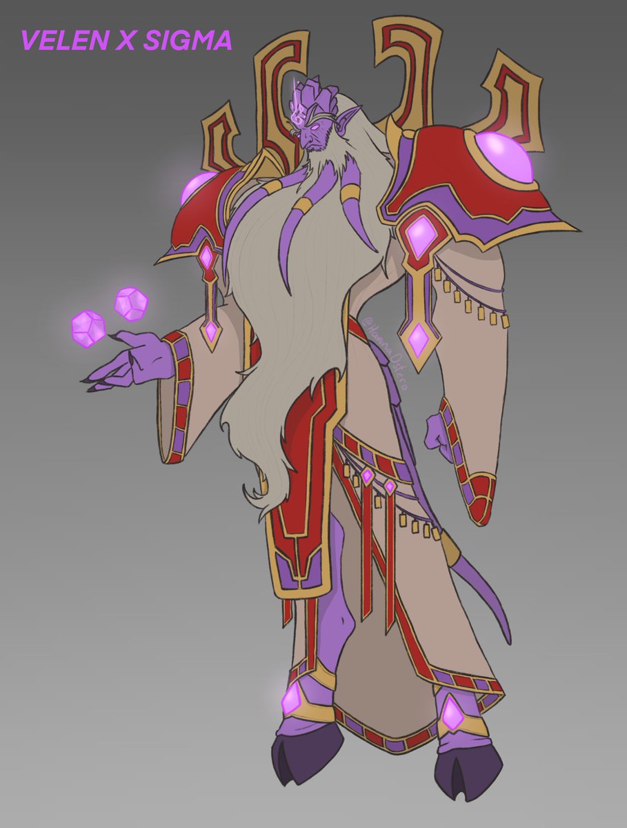 Petition for Blizzard to make a Velen skin for Sigma

Please and thank you 💖